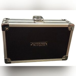 Vaultz Silver/Black For School Supplies and Pencil Box 8.5 X 5.5 X 2.5"